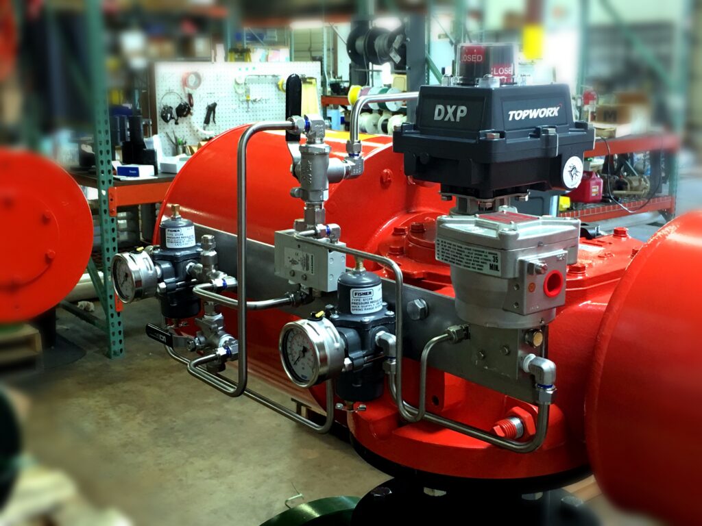 RES Actuator Valve Package on Skid