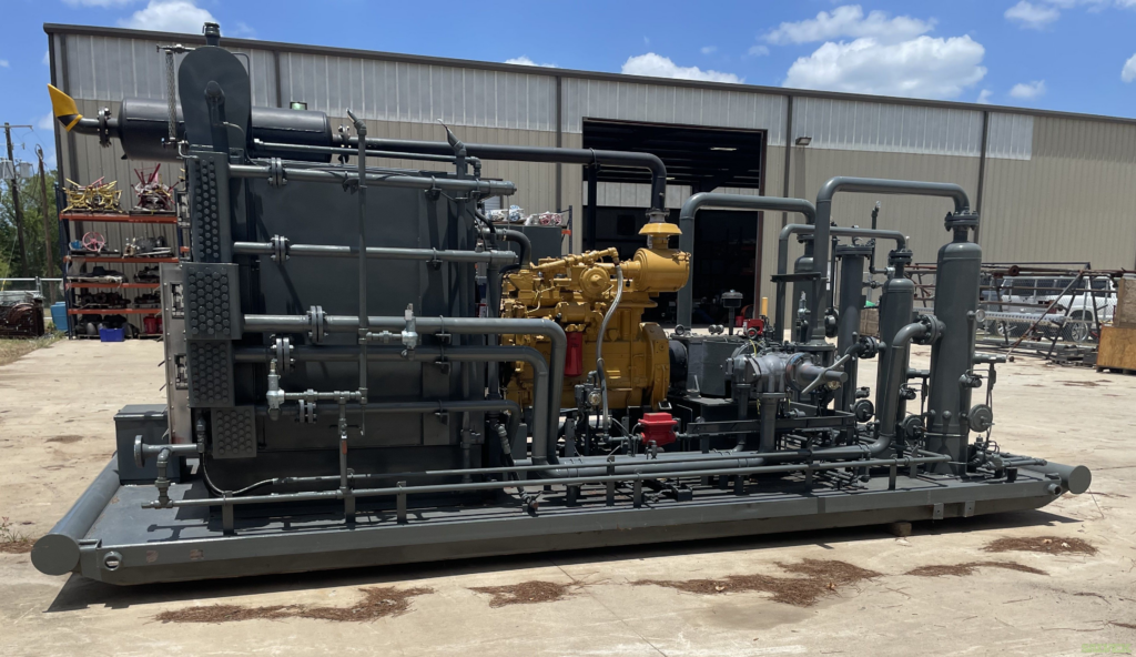 RES Energy Solutions engine and compressor